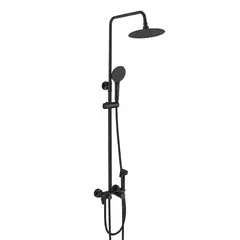 Стойка душевая со смесителем HAIBA HB24814-7 черный