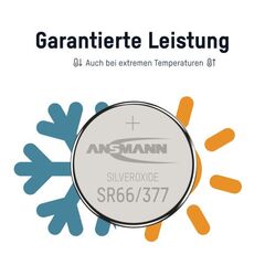 Батарейка для часов Ansmann SR66/377/ 1.55V