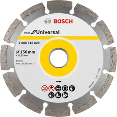 Алмазный отрезной круг ECO for Universal 150 мм BOSCH 2608615029