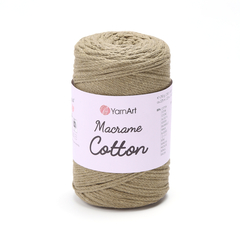 Пряжа YarnArt Macrame Cotton, бежевая оливка