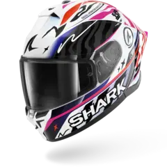 Мотошлем Shark Skwal Cup Speed-Fancy, белый/чёрный/оранжевый