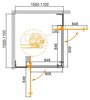 Cezares SLIDER-A-2-70/80-C-CR Душевой уголок, цвет: хром