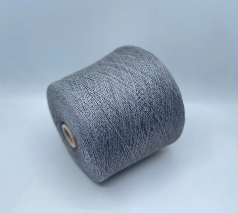 Loro piana (пр.Италия),art-Baby cashmere 2/26 1300м / 100 гр. 100% Кашемир , цвет-Серый меланж ,арт-32397