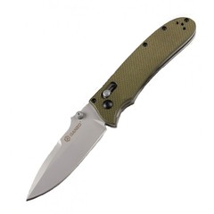 Фото Нож Ganzo G704-GR, сталь 440С, рукоять G10, зеленый