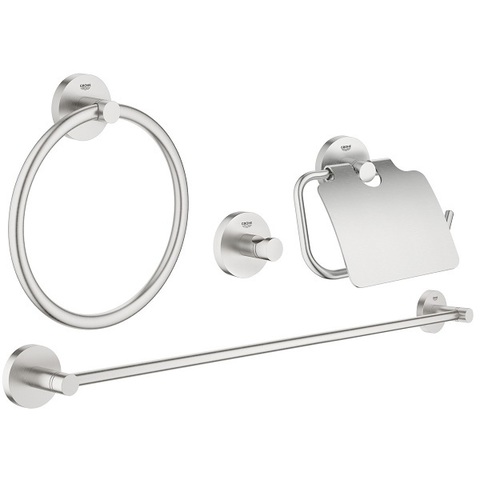 GROHE Essentials 40776DC1 Комплект аксессуаров для ванной