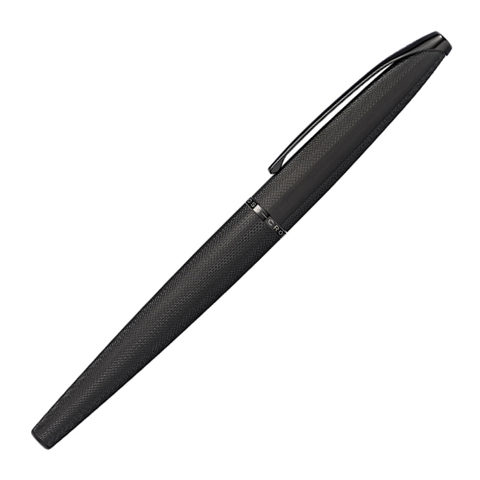 Ручка-роллер Cross ATX, Selectip Brushed Black PVD (885-41)