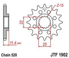 Звезда ведущая JTF1902 13