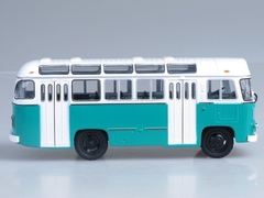 PAZ-672M white-green Soviet Bus (SOVA) 1:43