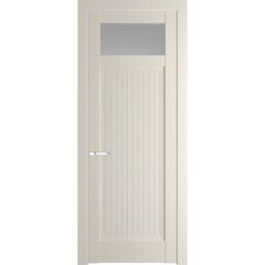 Межкомнатная дверь эмаль Profil Doors 3.3.2PM кремовая магнолия остеклённая