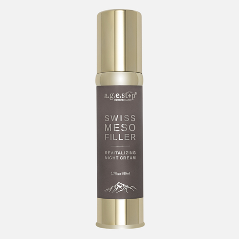 AGESTOP SWITZERLAND SWISS MESO FILLER REVITALIZING NIGHT CREAM Восстанавливающий ночной крем для лица, 50 мл