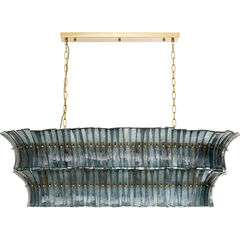 Светильник подвесной Venezia Blue 130cm