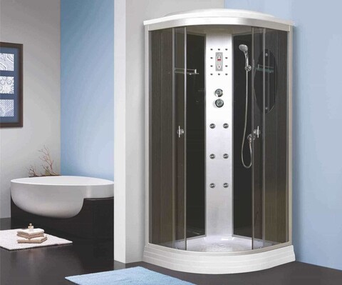 Душевая кабина Niagara Ultra NG-5012-01 (120х120х220) низкий поддон(16см),стекло тонированное