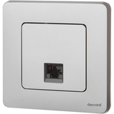 Розетка компьютерная RJ45 категория 5e UTP - Legrand Inspiria - алюминий — фото 15