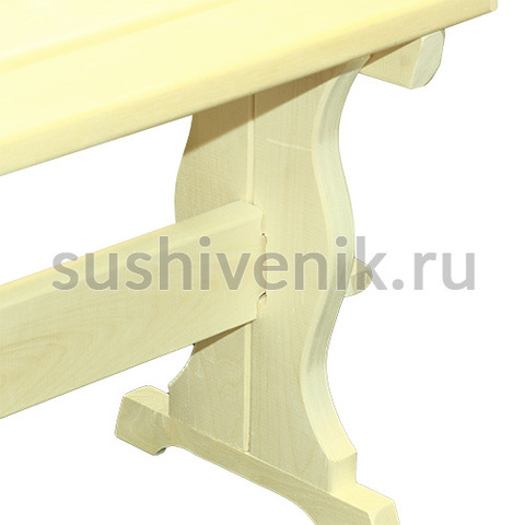 Скамья 1 м из осины - 4