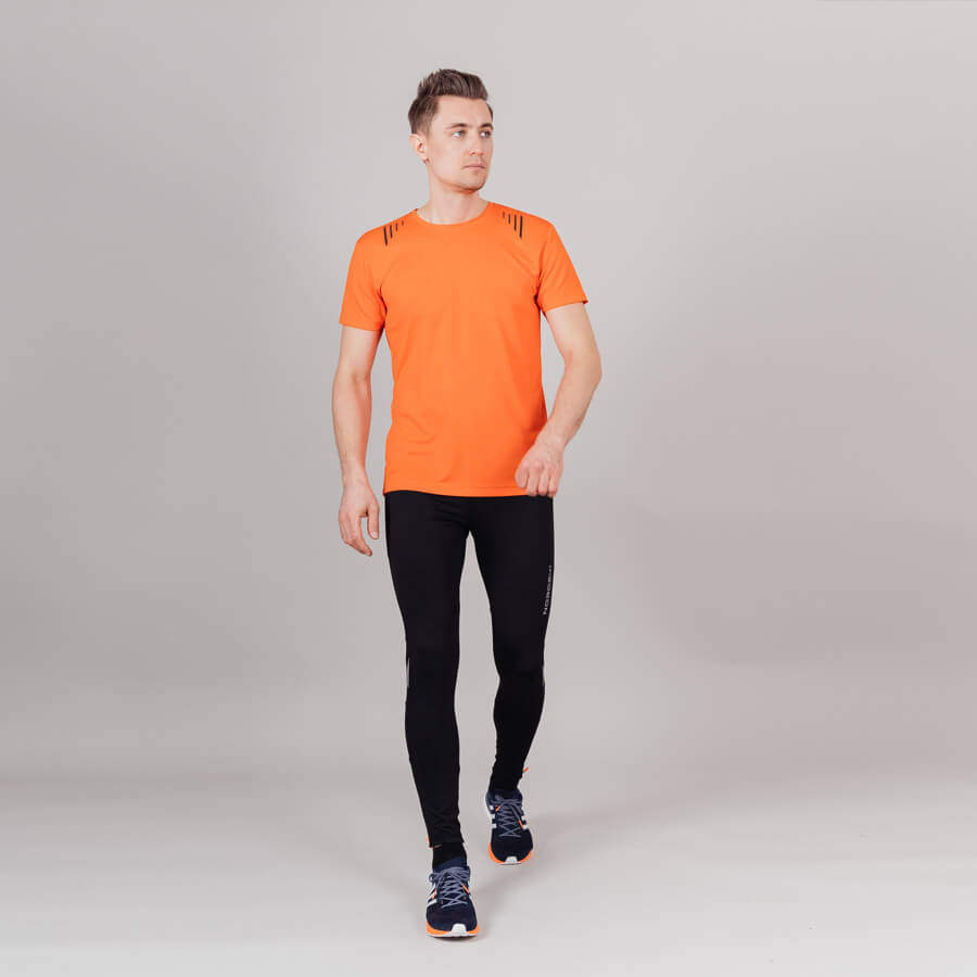 Nordski Run комплект для бега мужской orange
