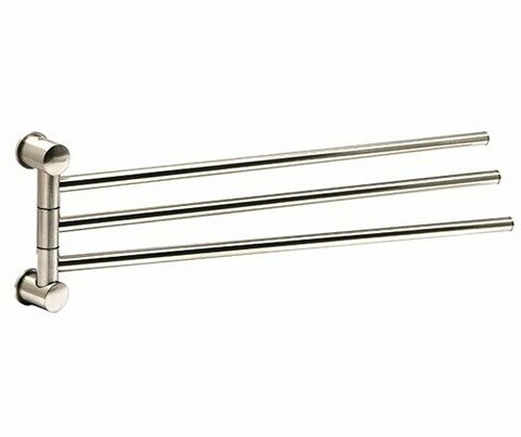 WasserKRAFT Ammer K-1933 Полотенцедержатель, цвет: хром