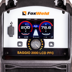 Сварочный полуавтомат FOXWELD SAGGIO 2000 LCD PFC (5в1)