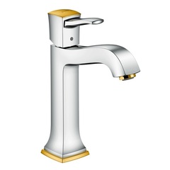 Hansgrohe Metropol 31302090 Смеситель для раковины однорычажный с донным клапаном фото