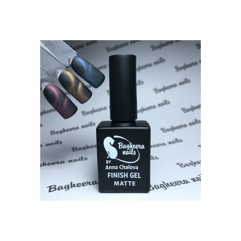 Bagheera Nails B-11 Матовый ТОП финиш без липкого слоя 10 мл PA