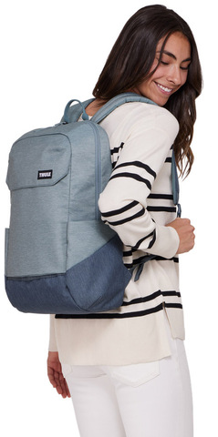 Картинка рюкзак городской Thule lithos backpack 20l new Pond Gray/Dark Slate - 2