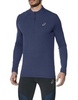 ASICS LS 1/2 ZIP JERSEY мужская рубашка для бега темно-синяя - 1