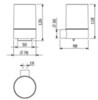 Kludi Vela R 58976N0 Дозатор жидкого мыла, цвет: золото