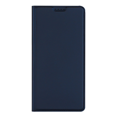 Чехол книжка из PU кожи синего цвета от Dux Ducis для OnePlus Nord CE5 и Ace 5 Racing, серия Skin Pro Series Case