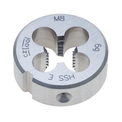 Плашка М 8,0х1,25 DINEN22568 HSSE 6g 25х9мм Bucovice(CzTool) 290080