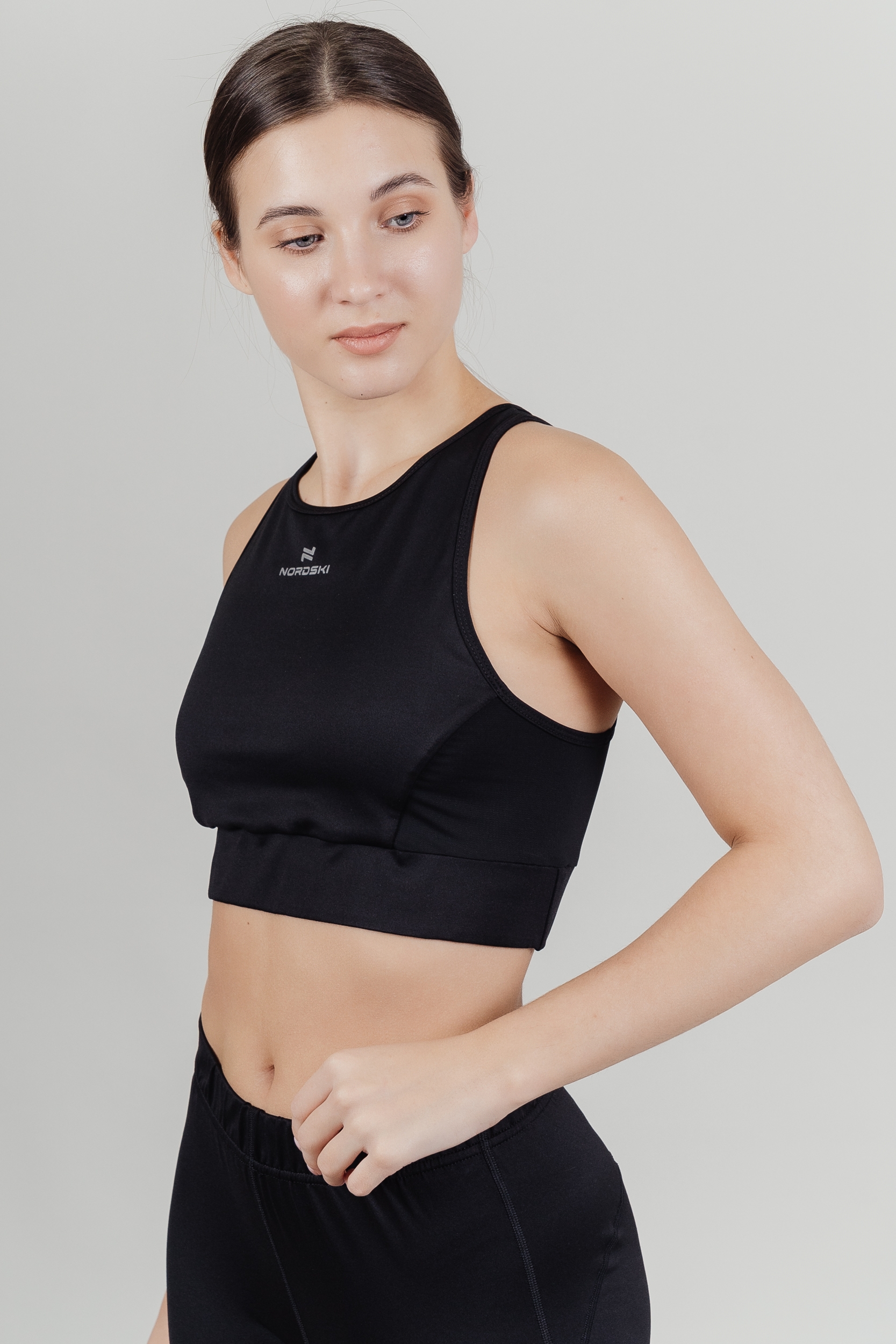 Женский спортивный комплект Nordski Run 2.0 black - 2