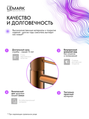 Смеситель для умывальника Lemark LMF-2012S-BRRG 