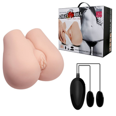 Crazy Bull Мастурбатор вагина-анус с вибрацией Vagina and Anal BM-009113Z-1