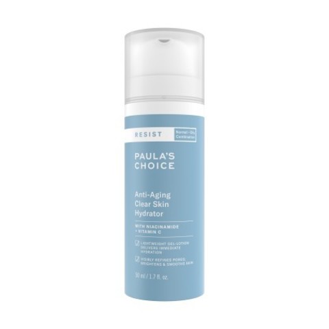 Крем Paula's choice Resist Anti-aging clear skin hydrator 50мл для зрелой жирной и комби кожи