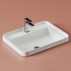 ArtCeram Fuori Scala TFL034 01 00 Раковина накладная, 60.5x45.5, цвет: белый фото