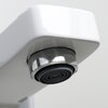 WasserKRAFT Aller 1061WHITE Смеситель для ванны с коротким изливом, цвет: хром