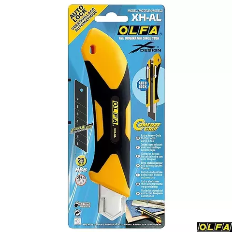 OLFA 25 мм, с сегментированным лезвием, нож (OL-XH-AL)