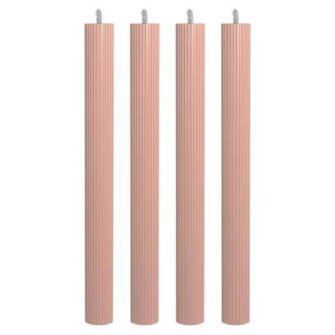Набор из 4 декоративных свечей 2,3х26см SCANDYLAB Empire Beige SL-EXL02