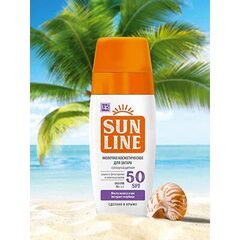 Молочко косметическое для загара SPF 50 «Sunline»  ТМ Царство Ароматов