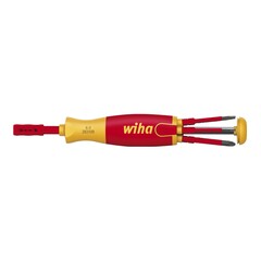 Отвертка диэлектрическая с набором бит LiftUP Electric 6шт Wiha 2831 38612 (SB)