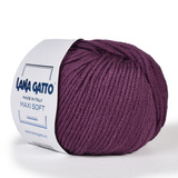 Пряжа Lana Gatto Maxi Soft 14594 фиалка