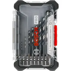 Набор спиральных свёрл PRO Metal HSS-G Impact BOSCH 2608577146