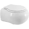 Cezares CZR-308-TH-TOR/SC GRANDE Унитаз подвесной безободковый со смывом "Торнадо", с сиденьем дюропласт soft close
