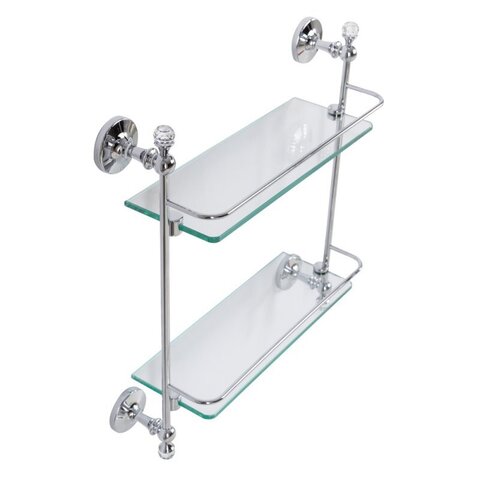 Art&Max Antic Crystal AM-E-2682BSJ-CR Полка косметическая, цвет: хром