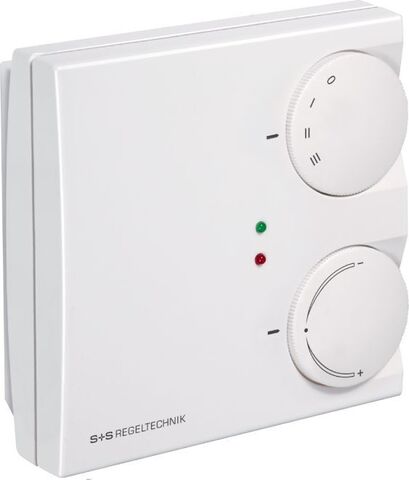 S+S Regeltechnik THERMASREG®RTR - S 015 терморегулятор для внутренних помещений с аналоговым выходом, для двухканального регулирования температуры в отдельных помещениях.