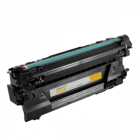 Картридж лазерный цветной EuroPrint 655A CF452A желтый (yellow), до 10500 стр - купить в компании MAKtorg