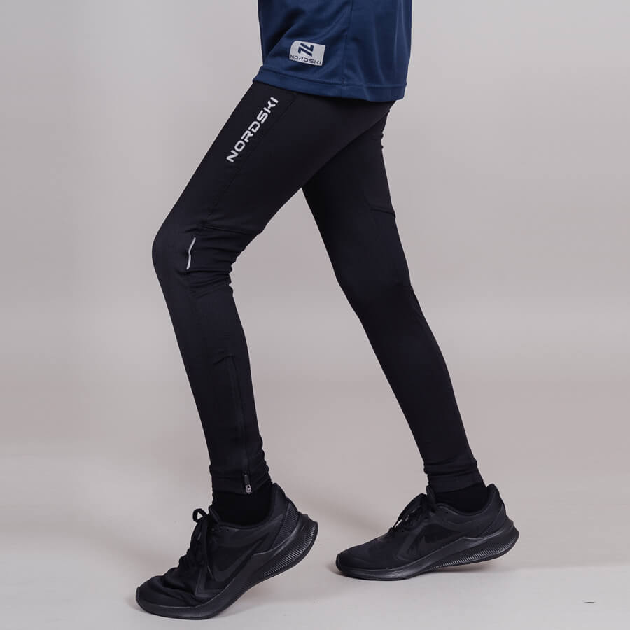Nordski Jr Run Premium комплект для бега детский blue-black - 8