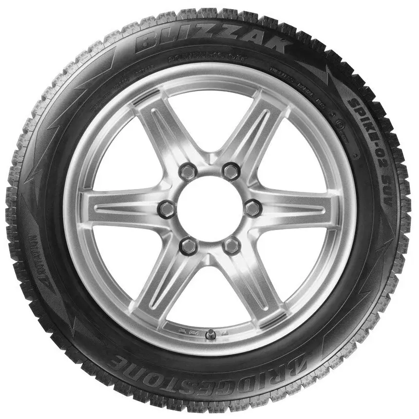 Шина Bridgestone Blizzak Spike-02 SUV 103T XL R17 215/65 шипованная