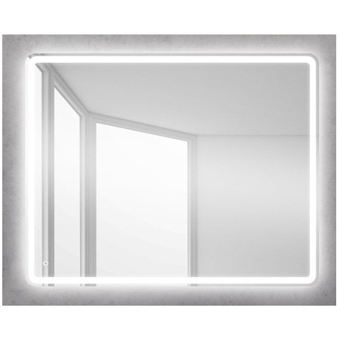 BelBagno Marino SPC-MAR-1000-800-LED-TCH Зеркало с встроенным светильником и кнопочным выключателем, цвет: белый