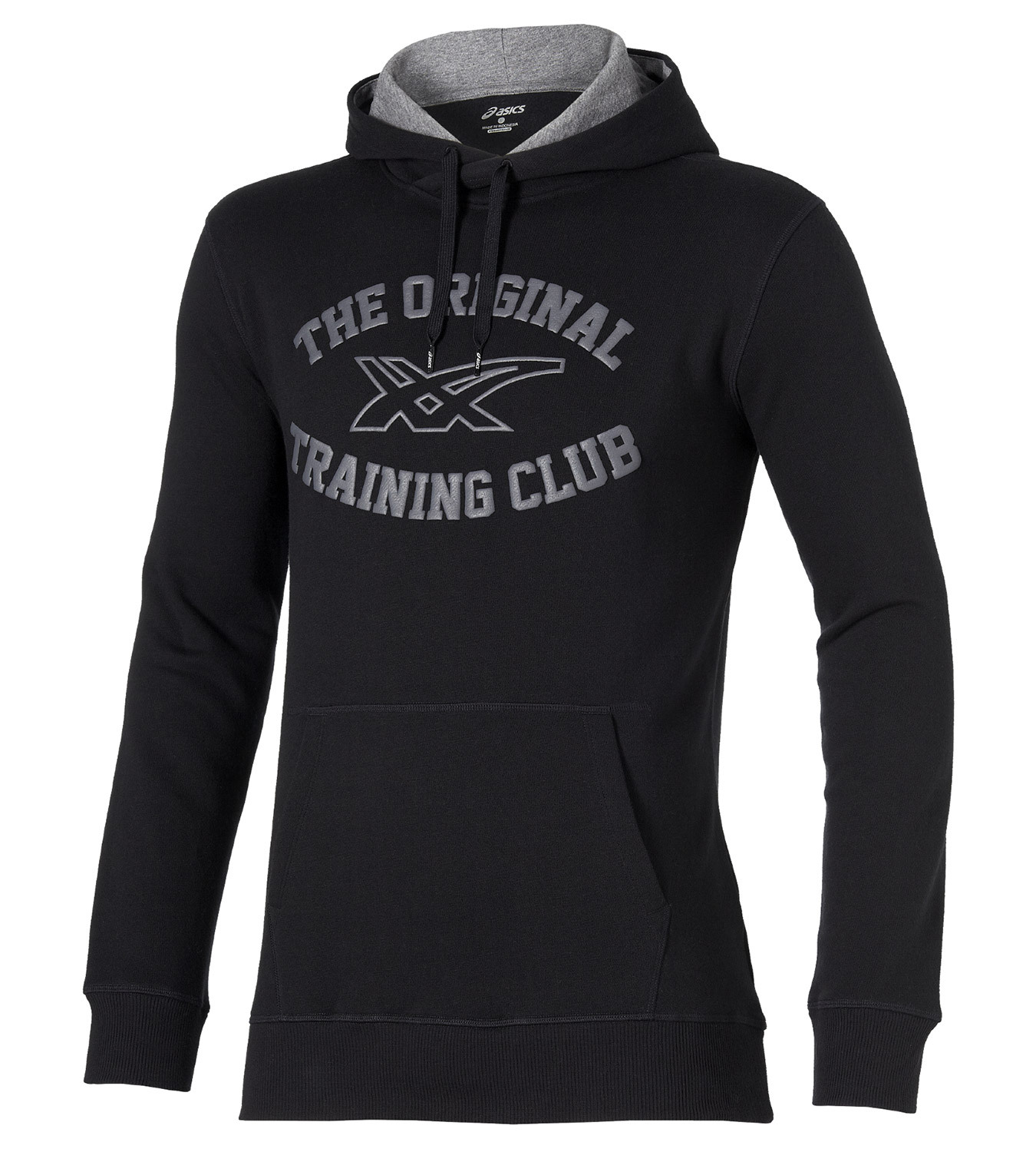 Толстовка мужская Asics Graphic Hoodie черная - 4