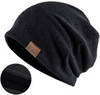 Картинка шапка-бини Skully Wear YZM-760 black - 1