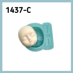 1437-С Молд силиконовый лицо детское 